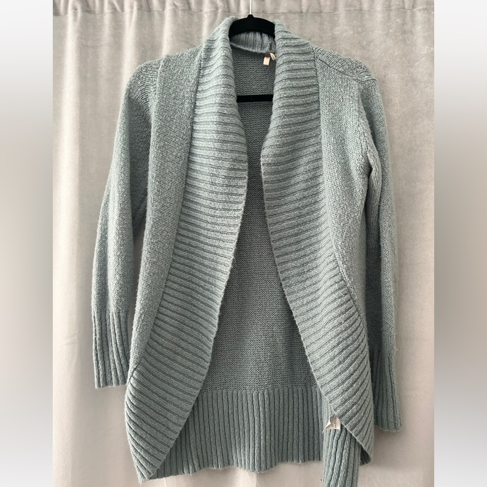 Light blue cardigan